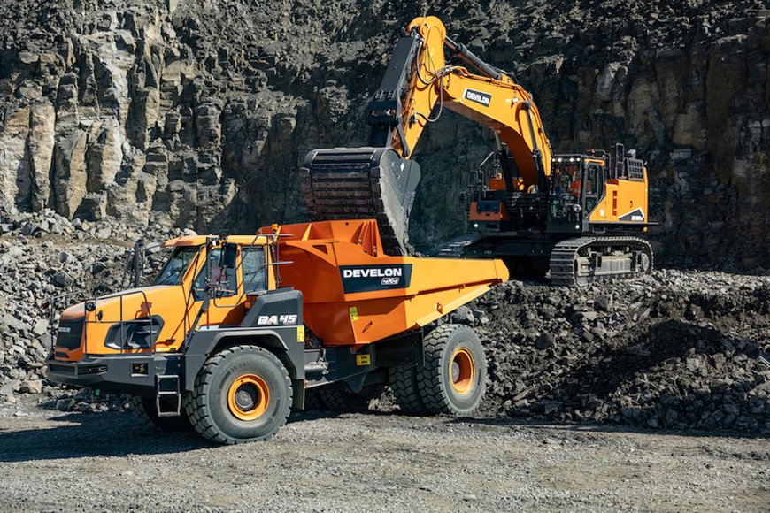 Impressive First Appearance for Develon at STEINEXPO 2023